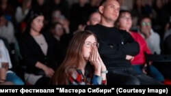 Таисия Щелканова на показах в Тюмени