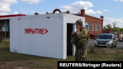 Укрытие в Белгородской области, архивное фото