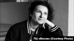 Марыя Ўсьпенская, удава забітага Андрэя Зельцара, асуджаная за саўдзел у забойстве супрацоўніка КДБ. Архіўнае фота