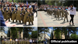 Парад "дошкольных войск" в Пятигорске