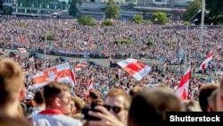 Марш пратэсту ў Менску, 2020 год, архіўнае фота