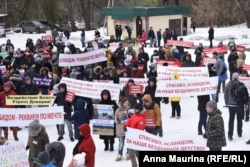 Митинг дольщиков "Сабидома" в Солнечногорске 19 марта 2016 г.