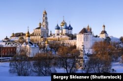 Троіца-Сергіева лаўра ў Сергіевым Пасадзе, фота ©Shutterstock