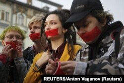 Акция ЛГБТ-сообщества в Санкт-Петербурге