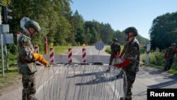 Закрыцьцё літоўскага памежнага пераходу Шумск. 18 жніўня 2023